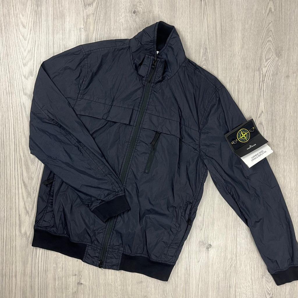 Stone Island Crinkle Reps R-NY Jacket - Navy Ironleague