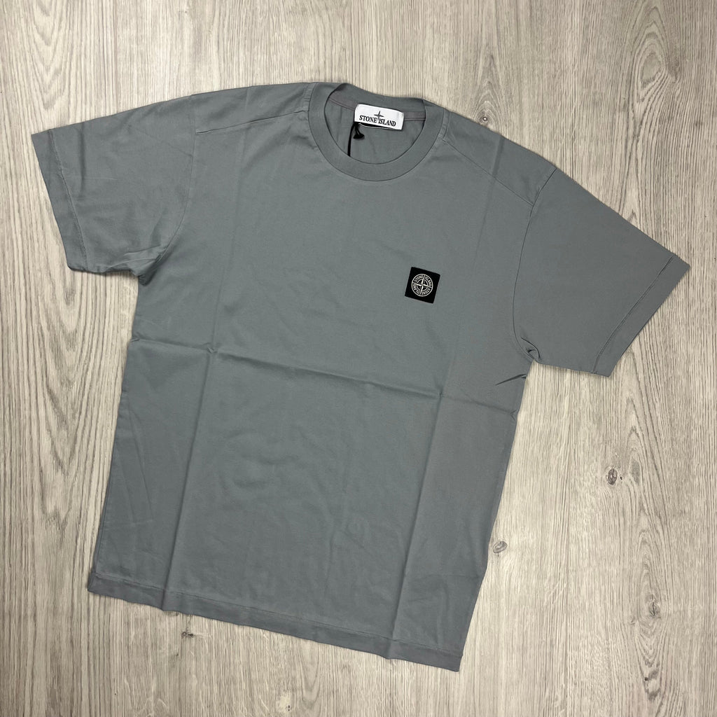 Stone Island Patch T-Shirt - Grey Ironleague
