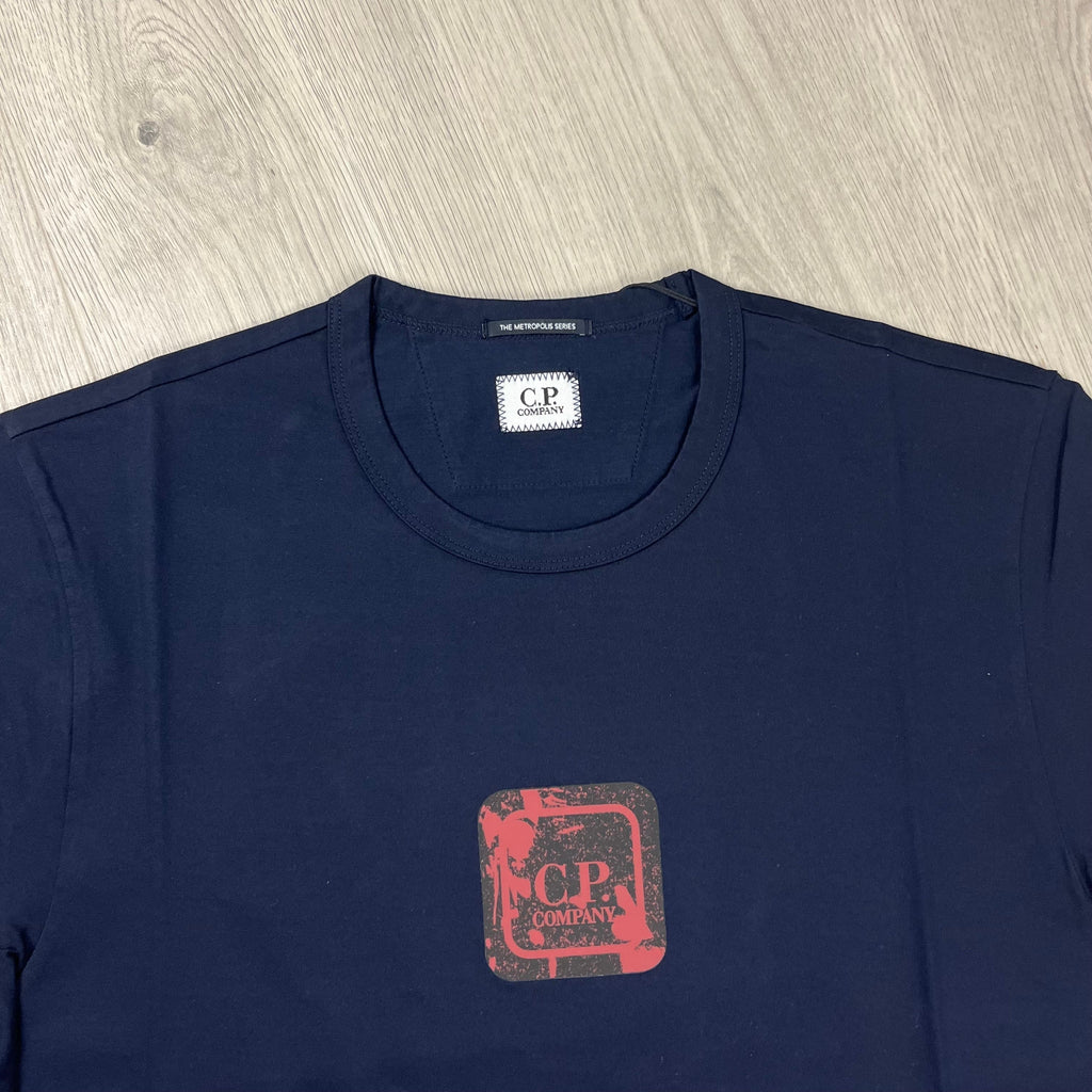 CP Company Metropolis T-Shirt - Navy Ironleague