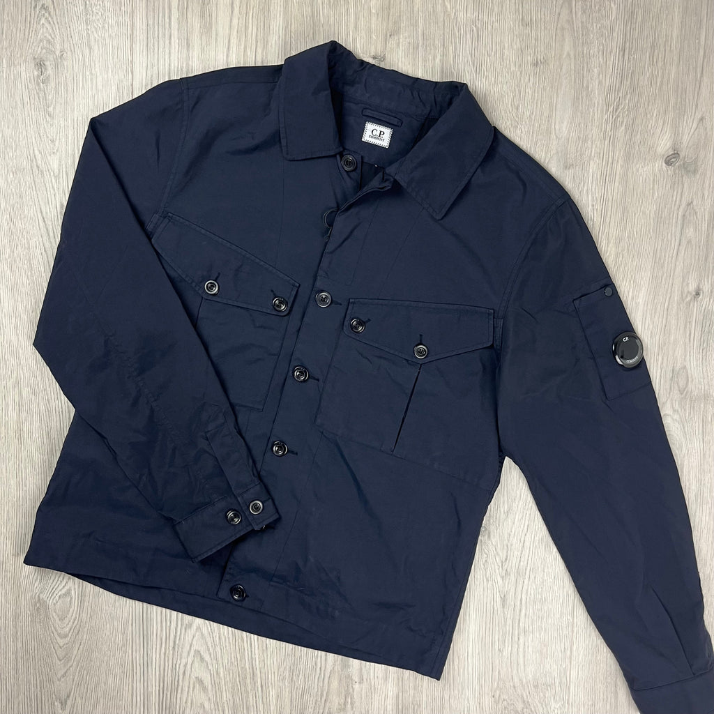 CP Company Taylon-P Overshirt - Navy Ironleague