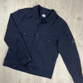 CP Company Taylon-P Overshirt - Navy Ironleague