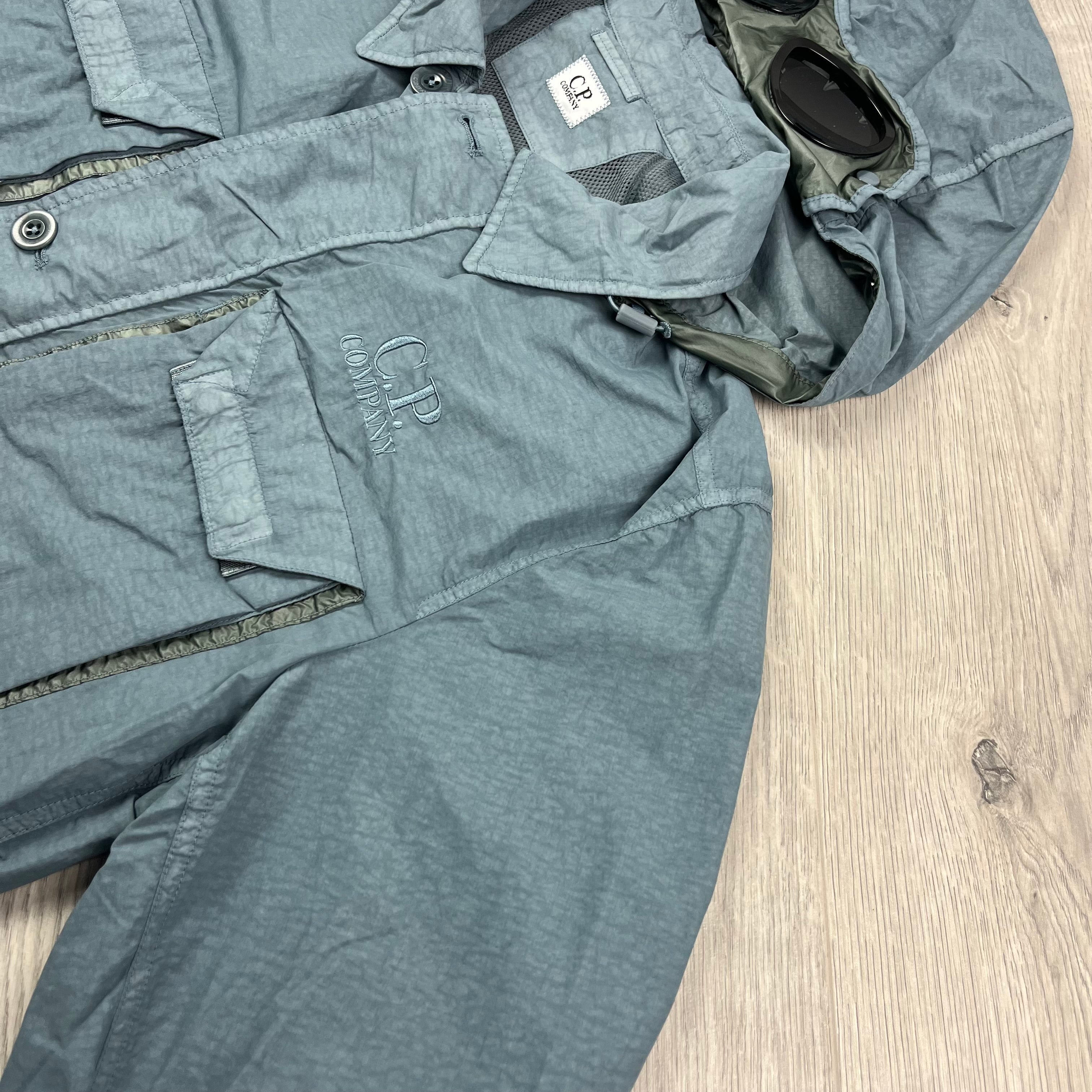 CP Company Goggle Overshirt - Stormy Ironleague