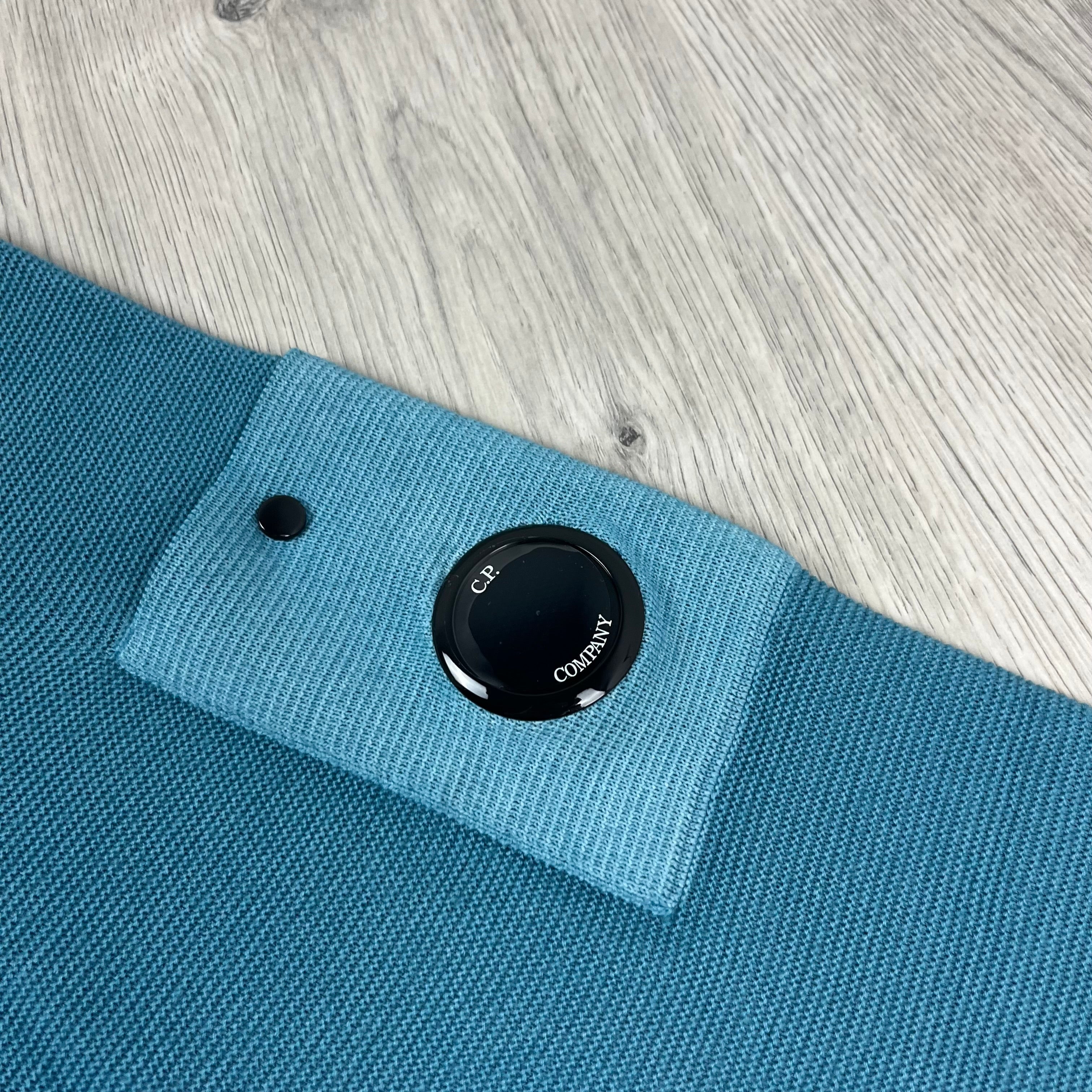 CP Company Knit Sweatshirt - Aegean Blue Ironleague