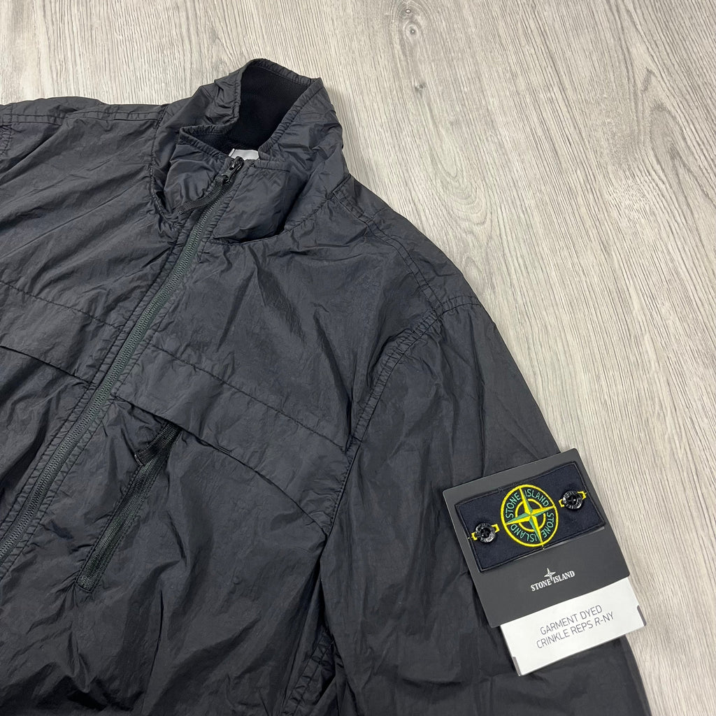 Stone Island Crinkle Reps R-NY Jacket - Black Ironleague