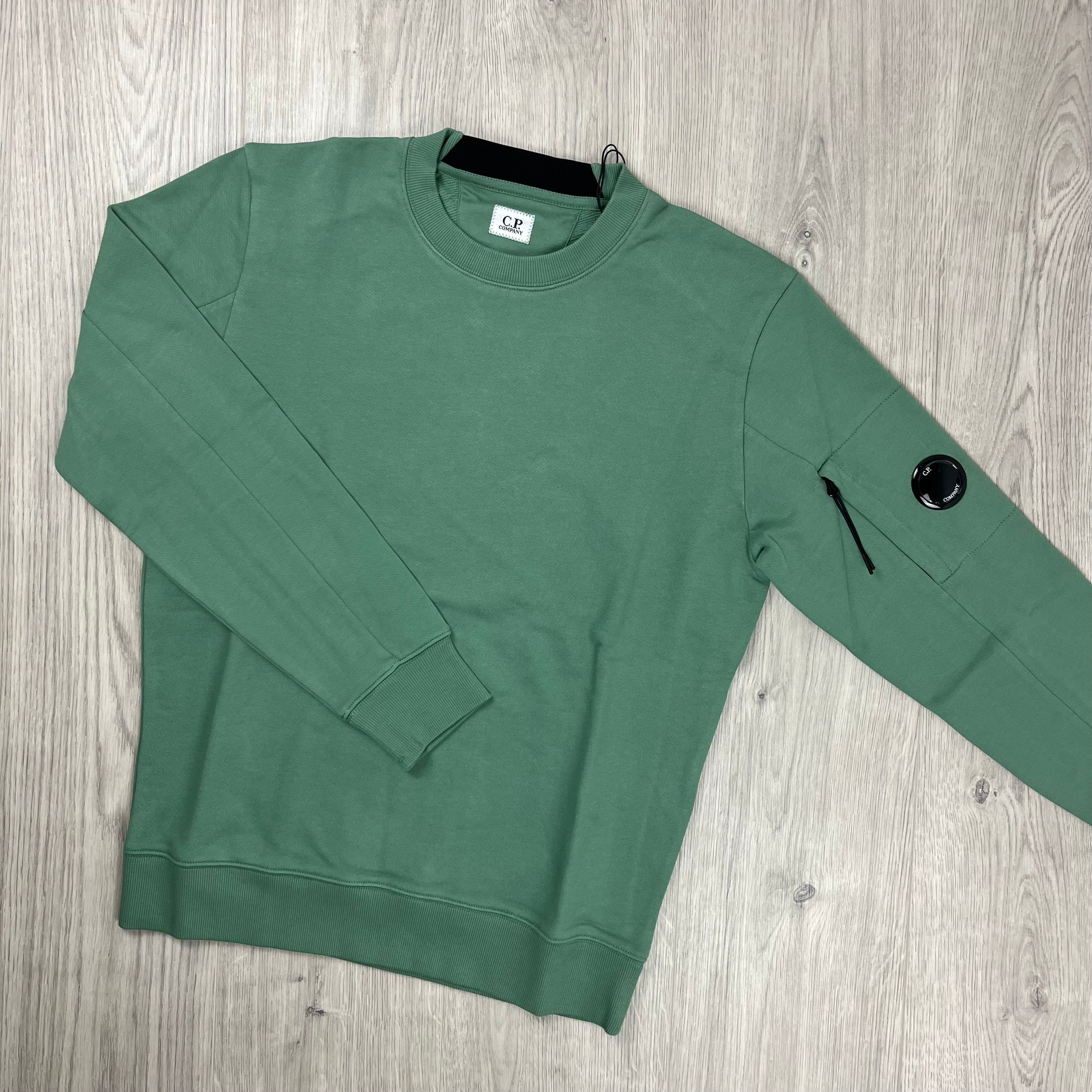 CP Company Raised Fleece Sweatshirt - Green Bay Ironleague