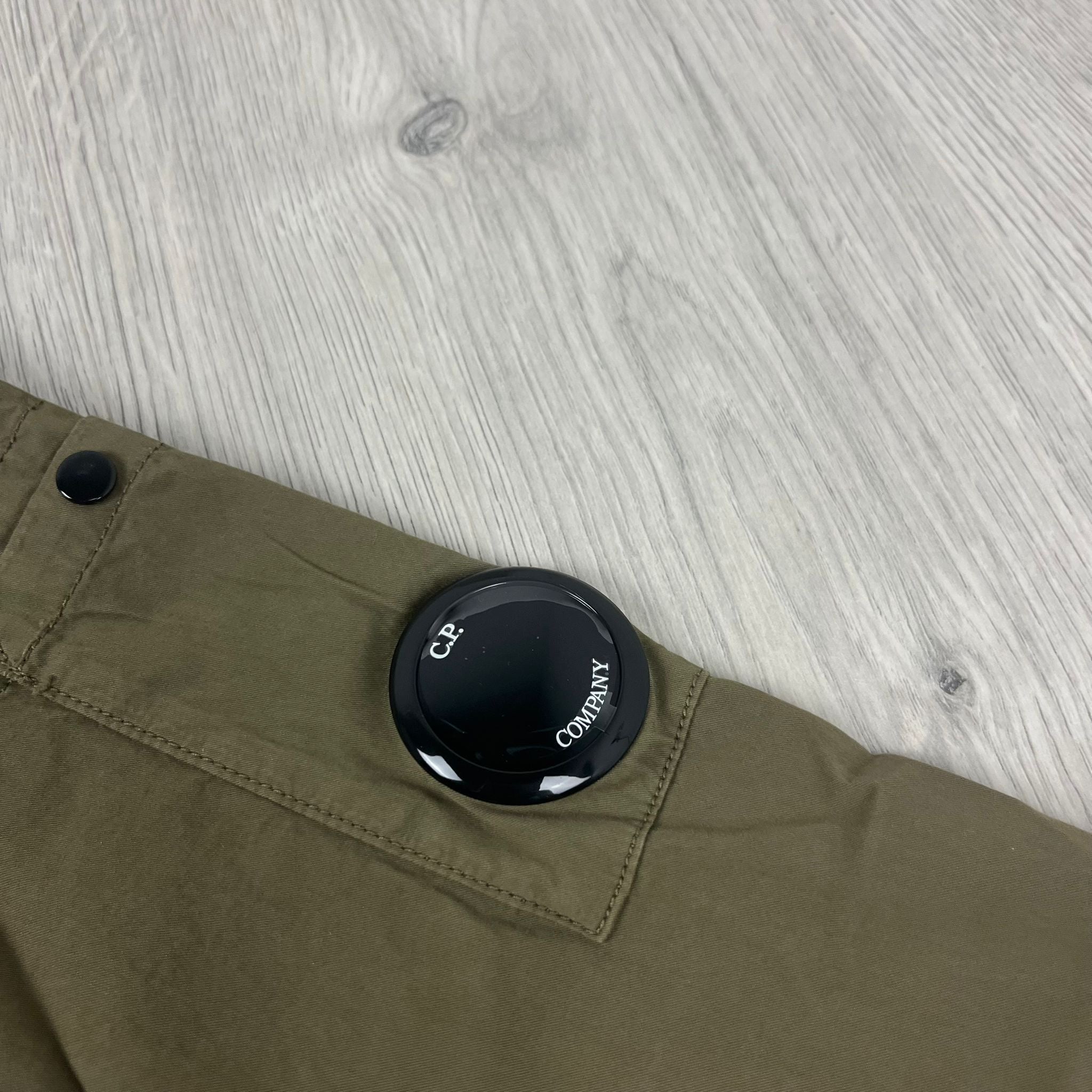 CP Company Zip Overshirt - Ivy Green Ironleague