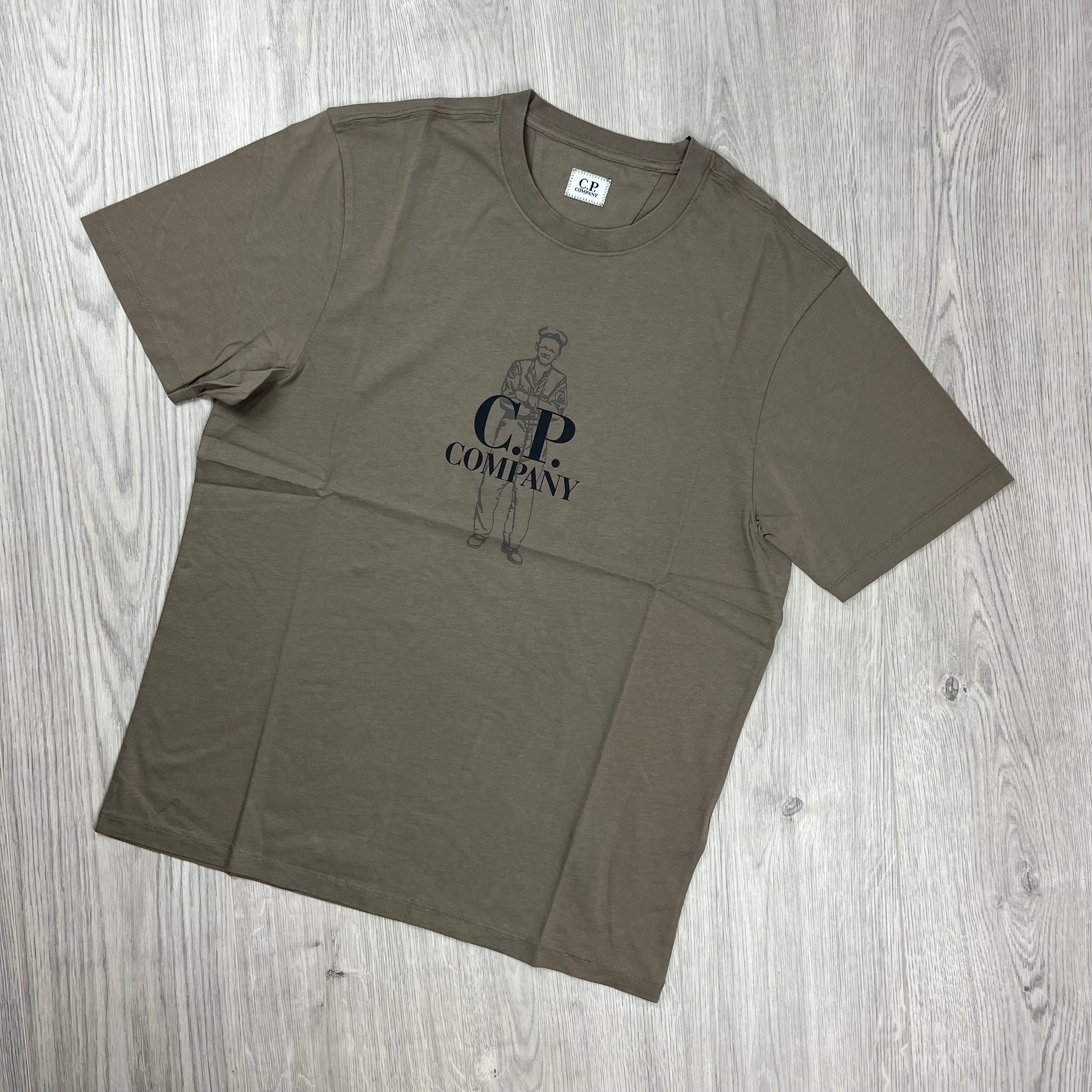 CP Company Sailor T-Shirt - Walnut Ironleague