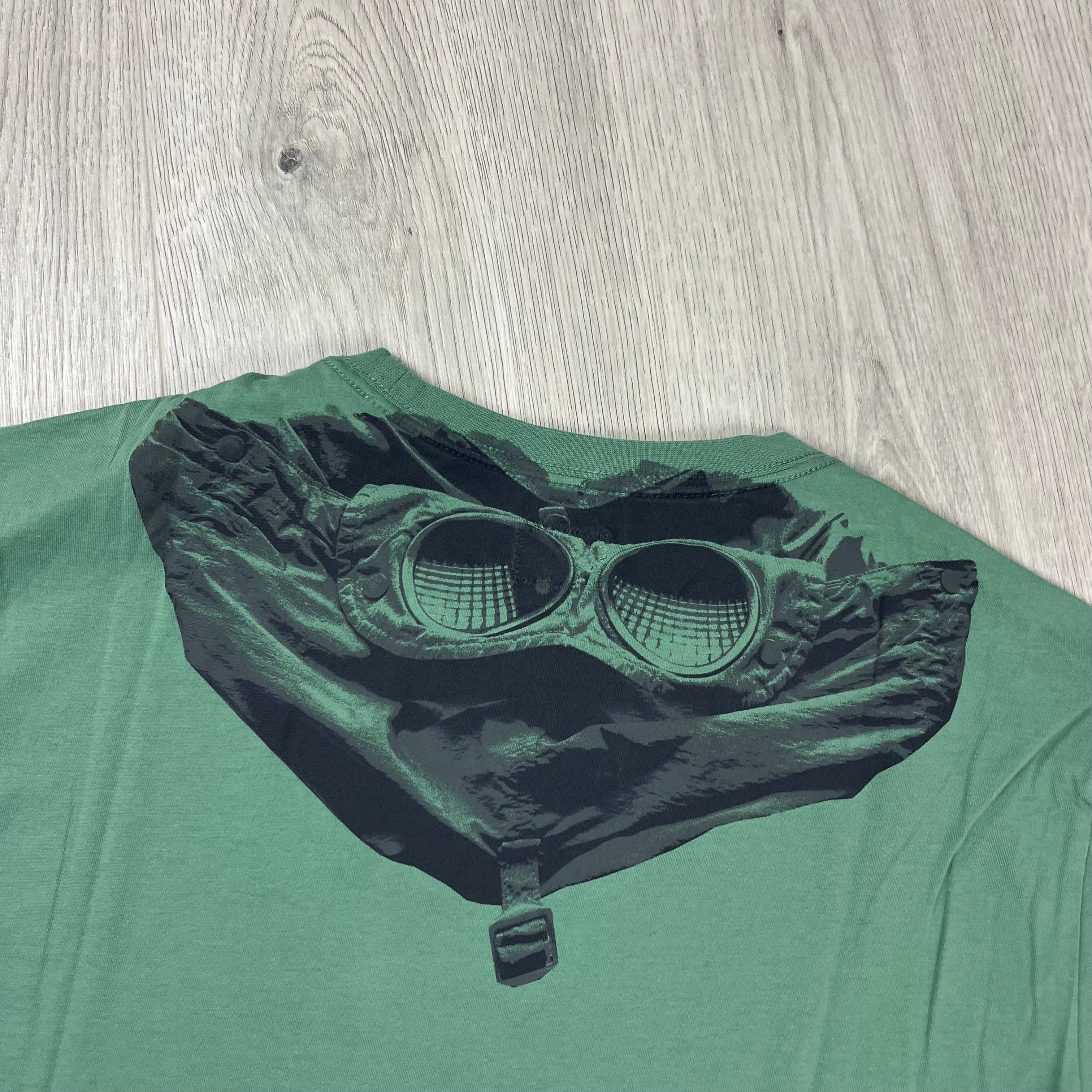 CP Company Goggle T-Shirt- Green Bay Ironleague