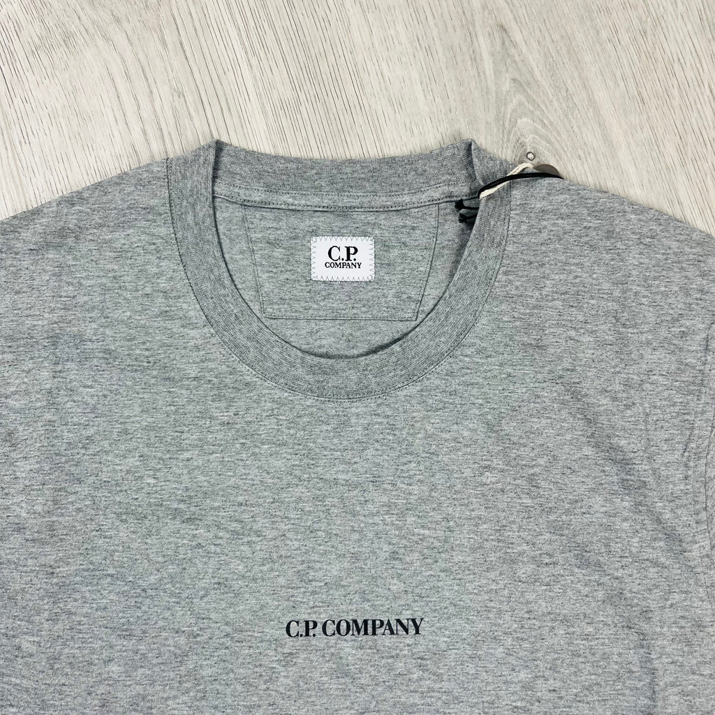 CP Company Printed T-Shirt - Grey Ironleague