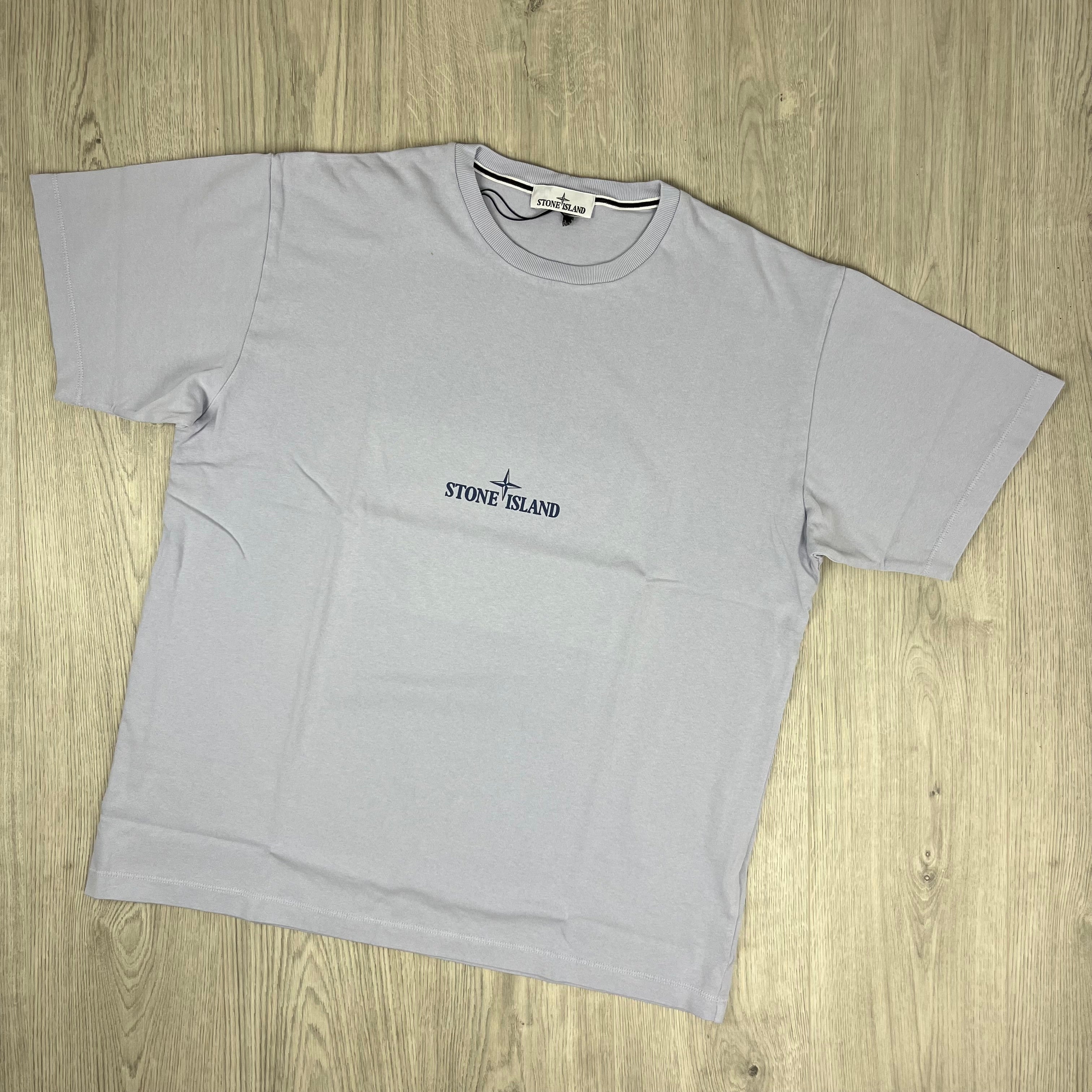 Stone Island Construction T-Shirt - Lilac Ironleague