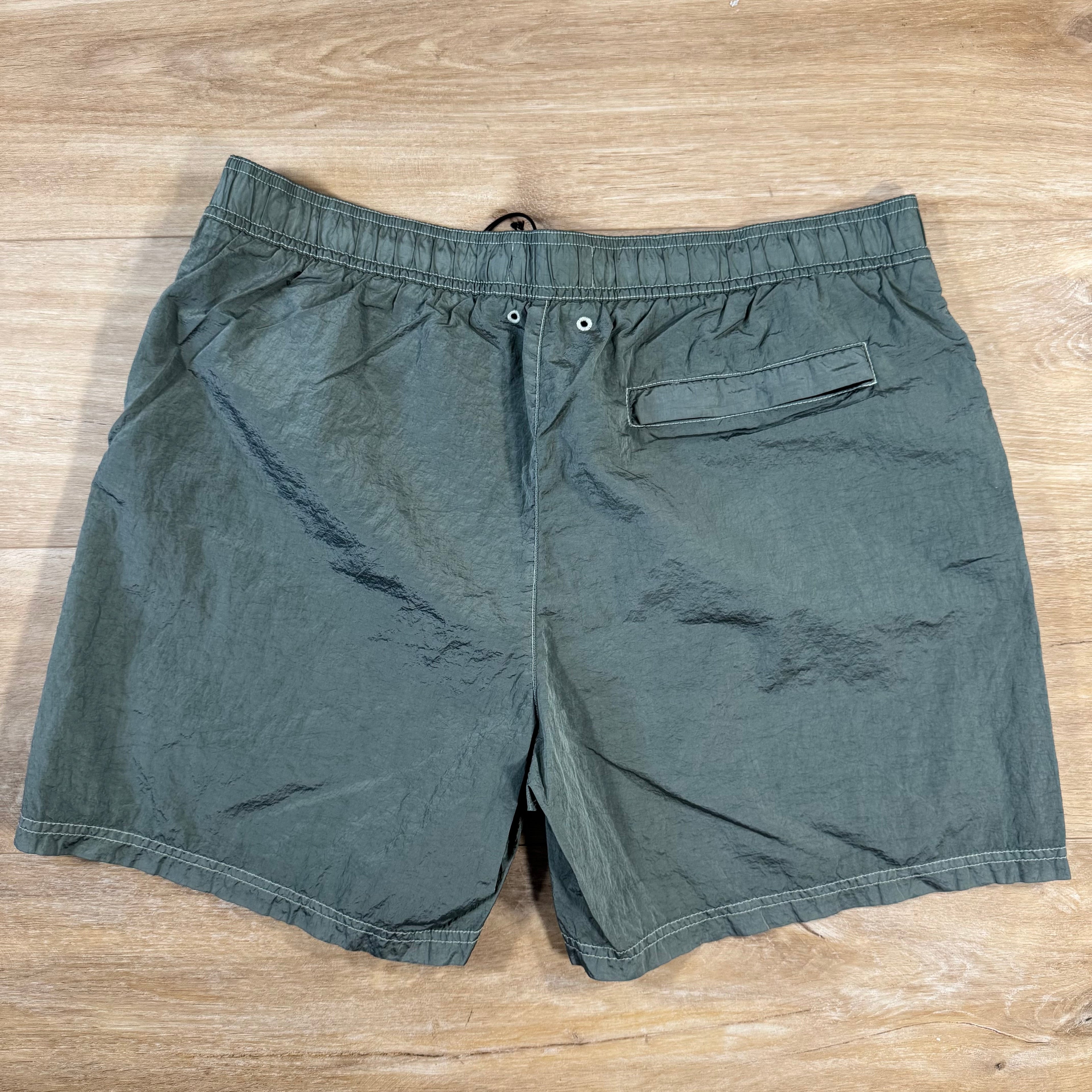 Stone Island Nylon Metal Swim Shorts in Sage Green Ironleague