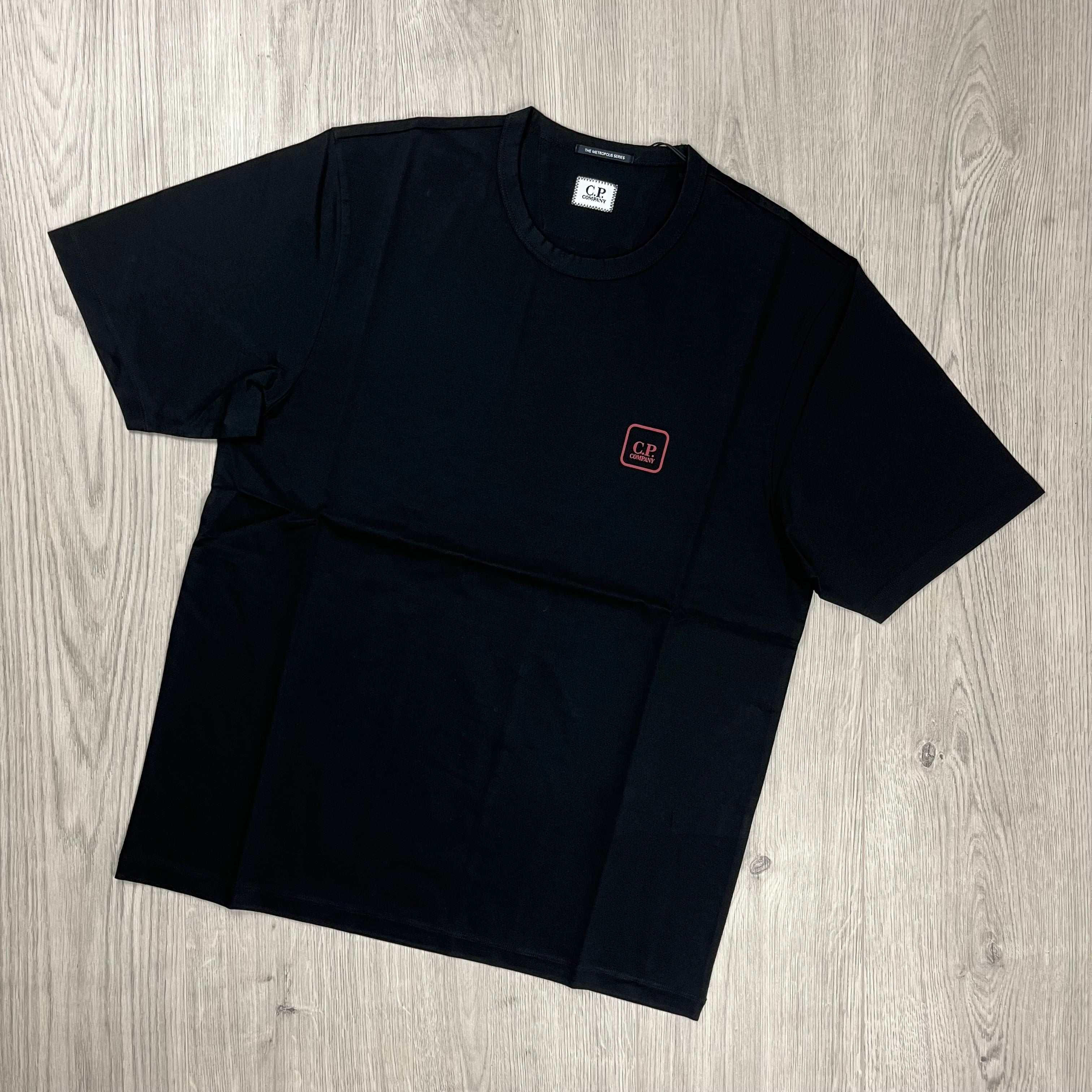 CP Company Metropolis T-Shirt - Black Ironleague