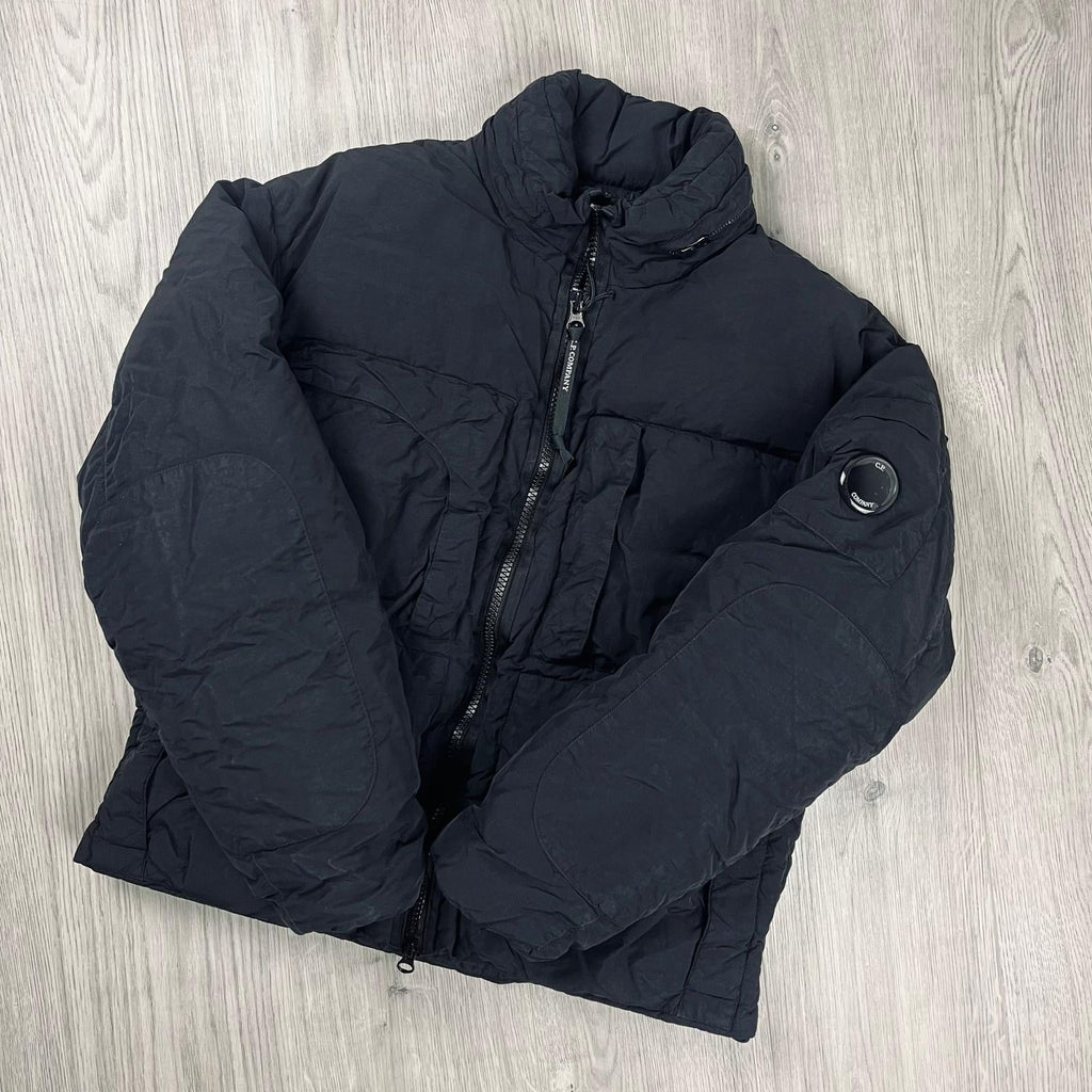 CP Company Chrome Down Jacket - Black Ironleague