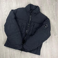 CP Company Chrome Down Jacket - Black Ironleague