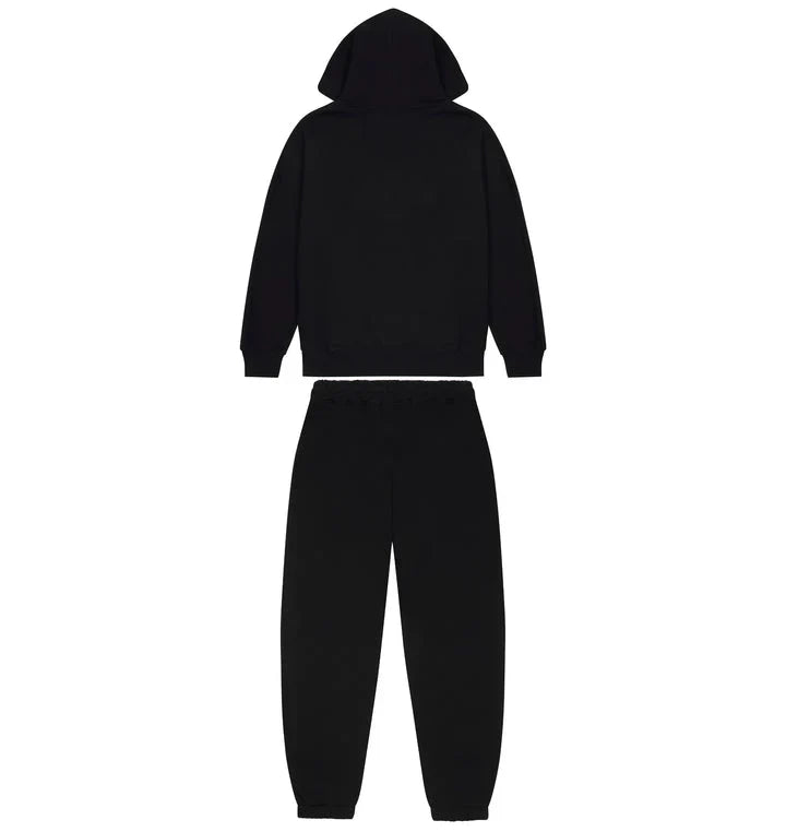 Trapstar Chenille Decoded Wildcard Tracksuit - Black/Blue Ironleague