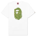 A BATHING APE Bape 30th Anniversary Tee #1 M - White/Green