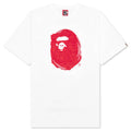 A BATHING APE Bape 30th Anniversary Tee #1 M - White/Red