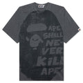 A BATHING APE Bape Big Ape Head Tee - Black