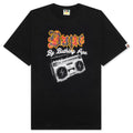 A BATHING APE Bape Boombox Tee C - Black