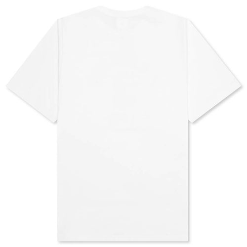 A BATHING APE Bape Check College Tee - White