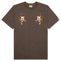 A BATHING APE Bape Tiger Tee - Brown