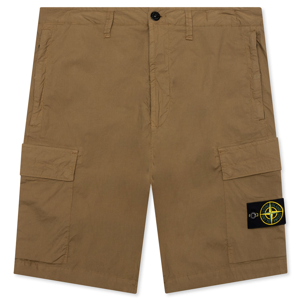 Stone Island Cargo Bermuda Shorts - Dark Beige