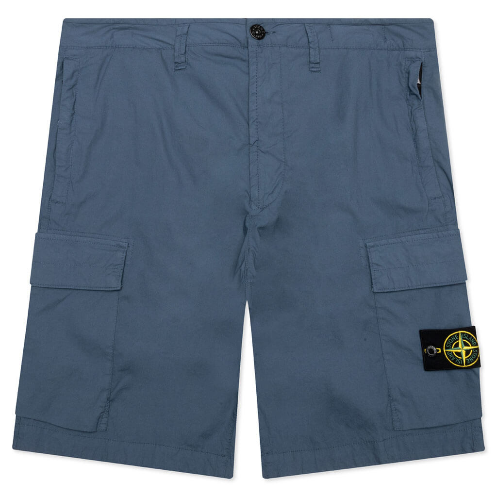 Stone Island Cargo Bermuda Shorts - Avio Blue