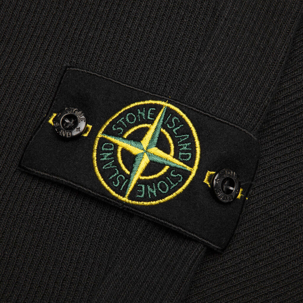 Stone Island Bermuda Sweat Shorts - Black