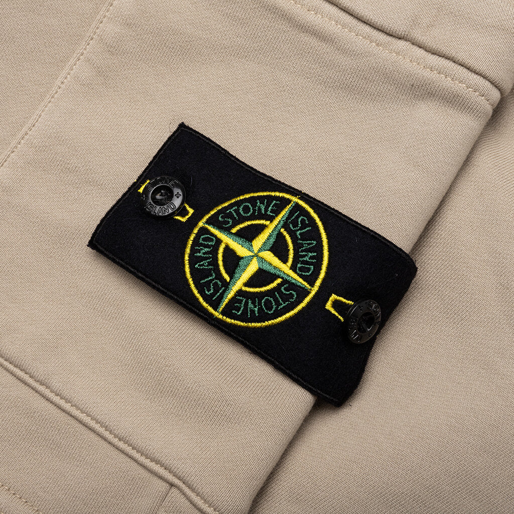 Stone Island Bermuda Sweat Shorts - Dove Grey