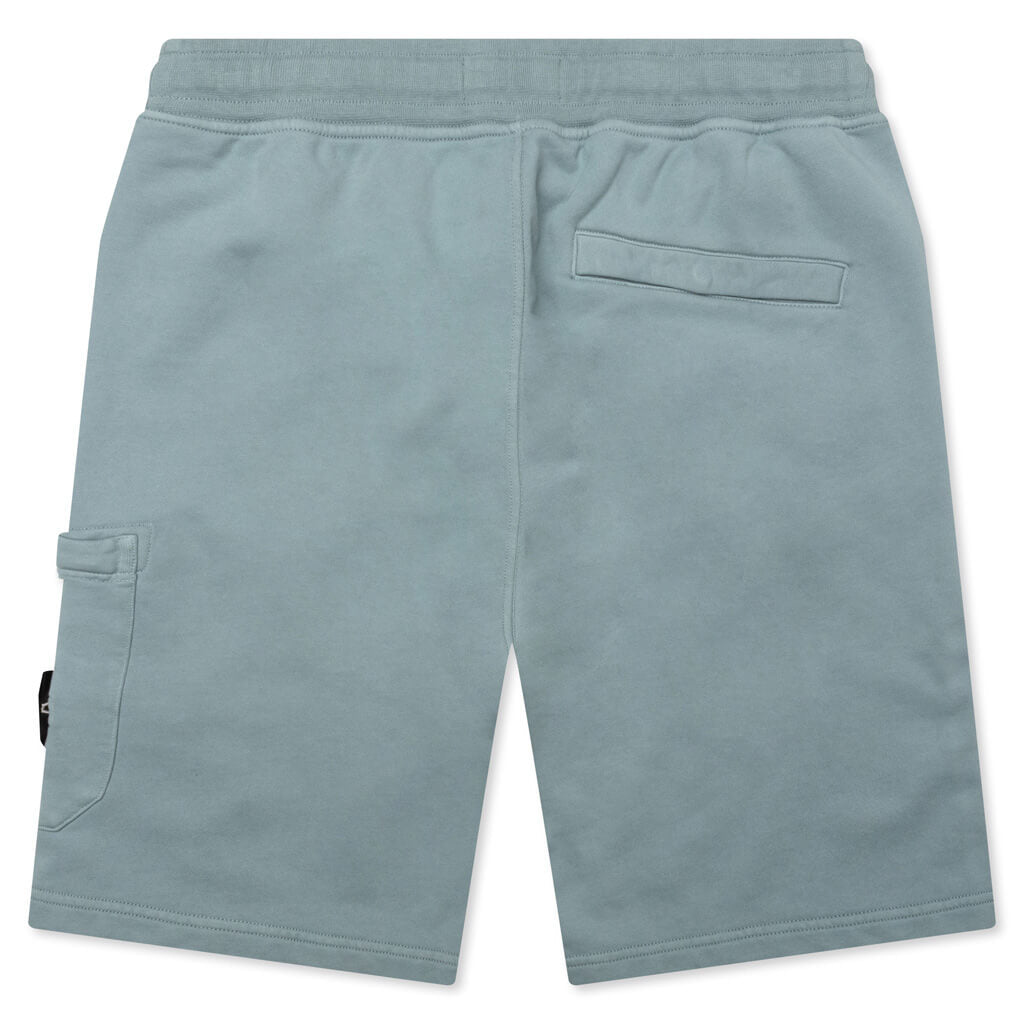 Stone Island Bermuda Sweat Shorts - Sky Blue