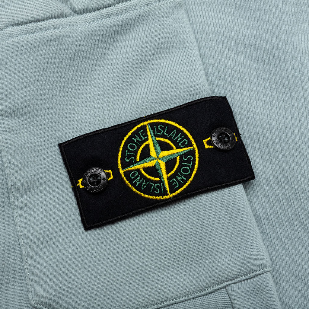 Stone Island Bermuda Sweat Shorts - Sky Blue