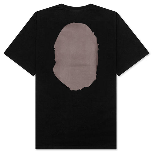 A BATHING APE Big Ape Head Tee - Black