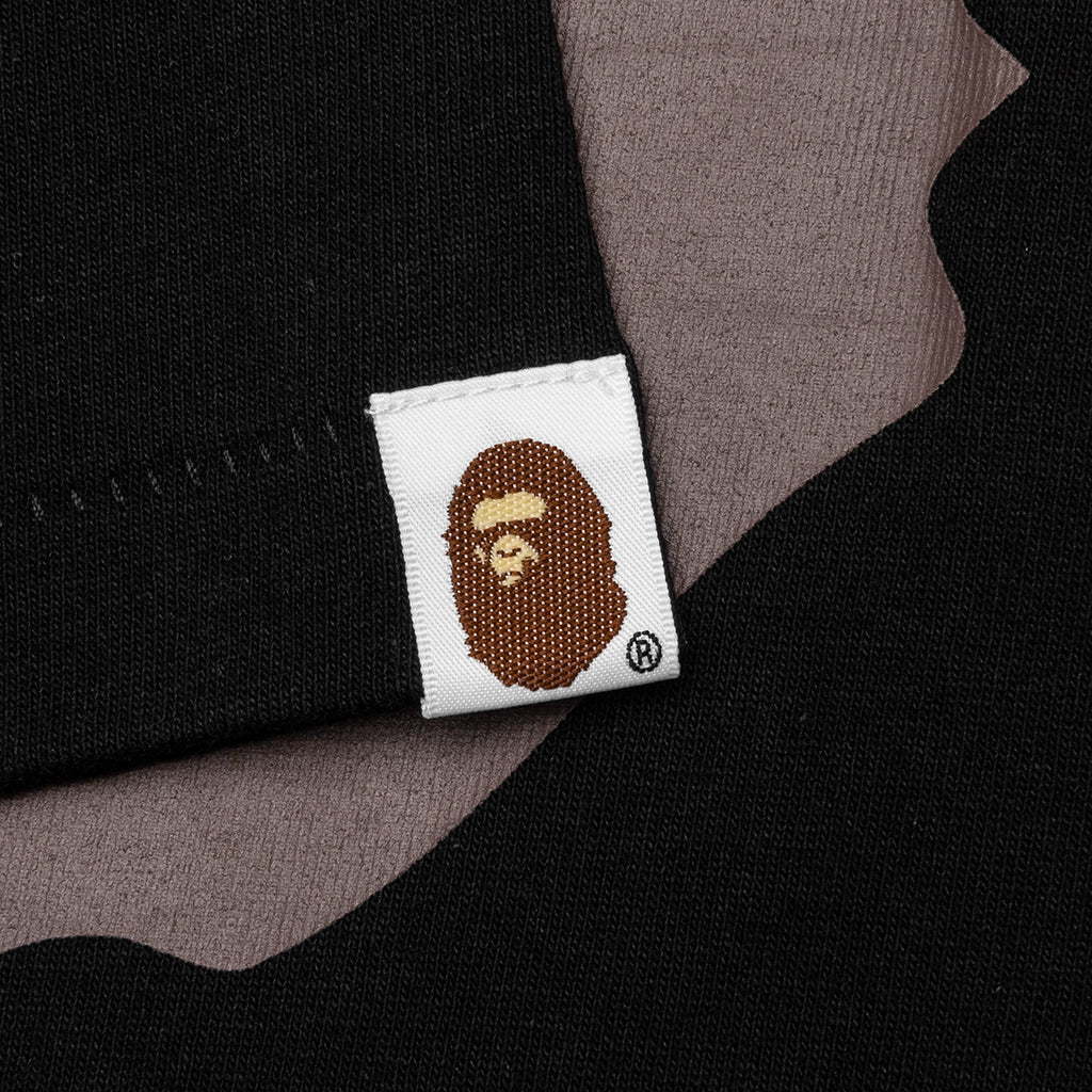 A BATHING APE Big Ape Head Tee - Black