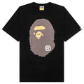 A BATHING APE Big Ape Head Tee - Black