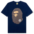 A BATHING APE Big Ape Head Tee - Navy
