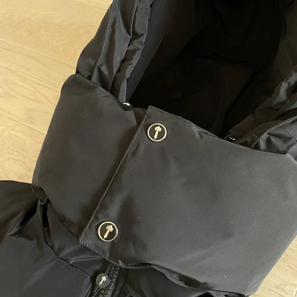 Trapstar Irongate Detachable Hooded Jacket - Black Ironleague