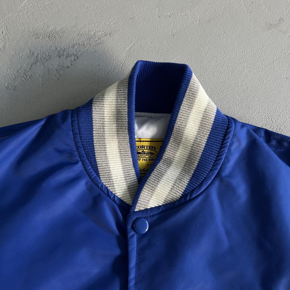 Corteiz Stadium Jacket - Blue Ironleague