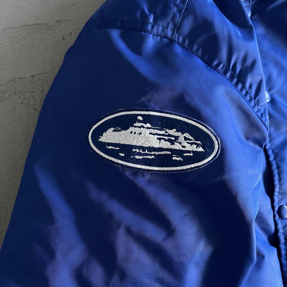 Corteiz Stadium Jacket - Blue Ironleague