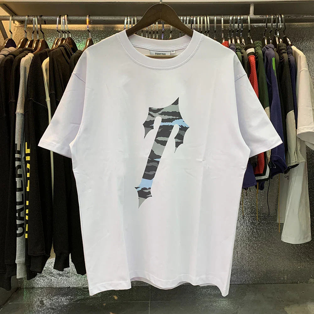 Trapstar Decoded T T-Shirt - Black/White Ironleague