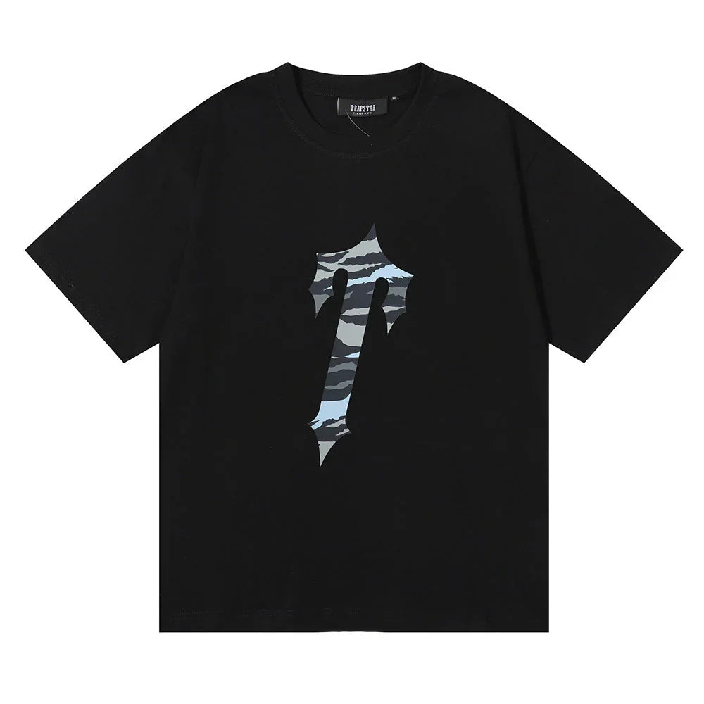 Trapstar Decoded T T-Shirt - Black/White Ironleague