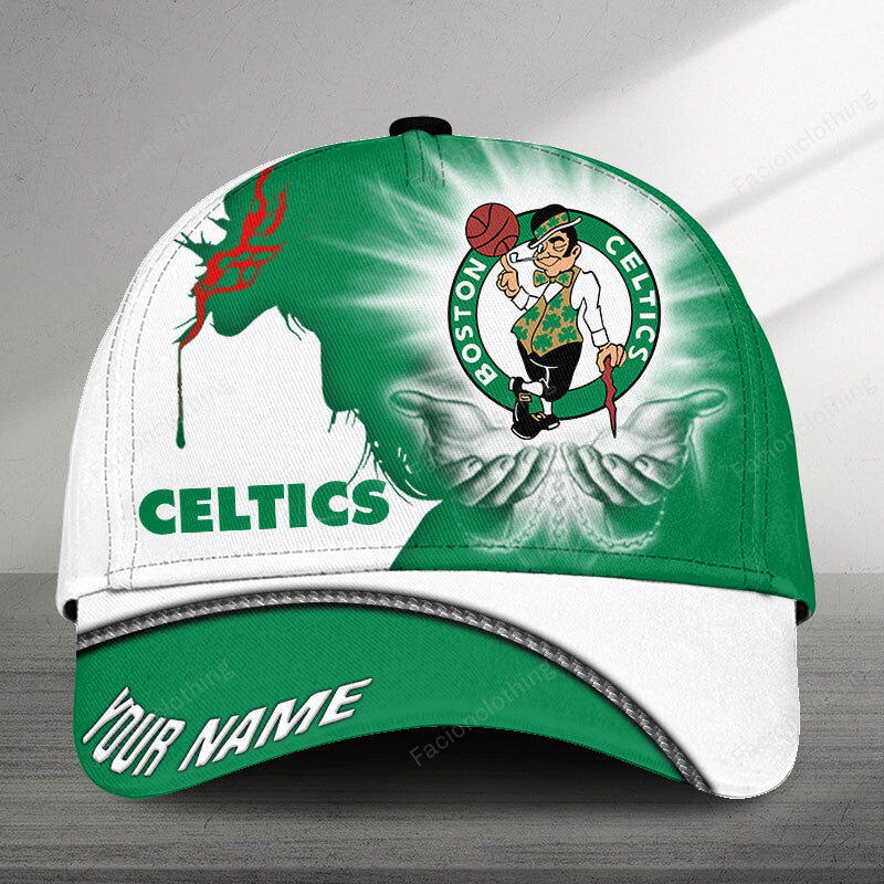 FINAL SALE - NEW CUSTOMIZED NBA03 BCE BOSTON CELTICS CLASSIC CAP