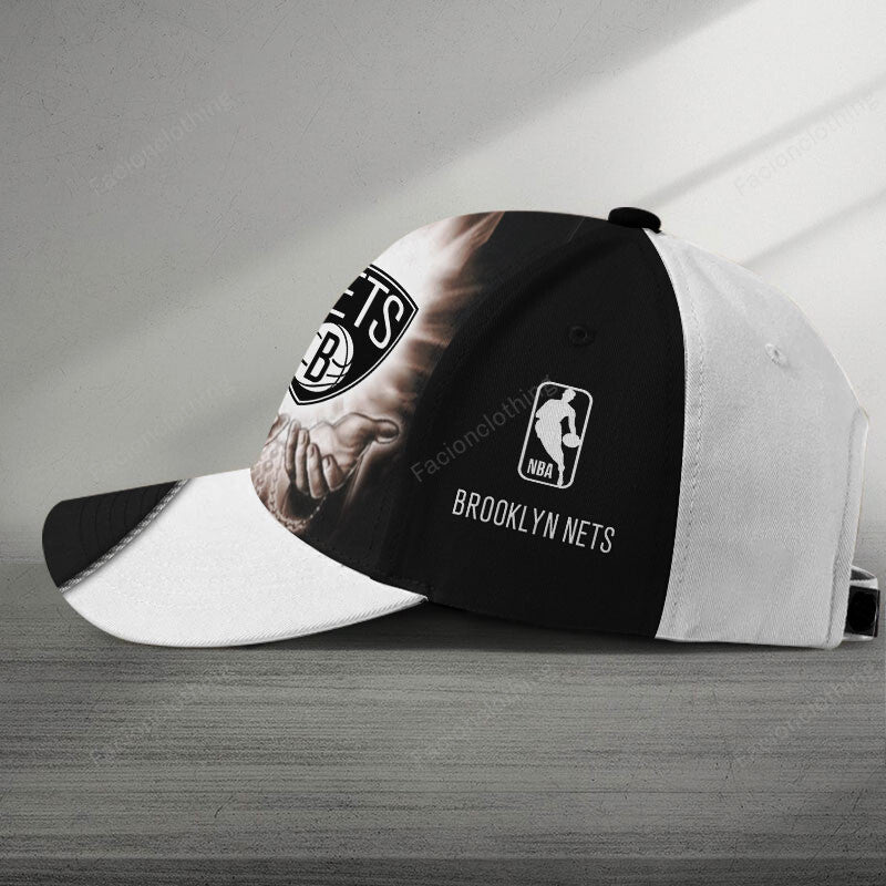 FINAL SALE - NEW CUSTOMIZED NBA25 BNE BROOKLYN NETS CLASSIC CAP