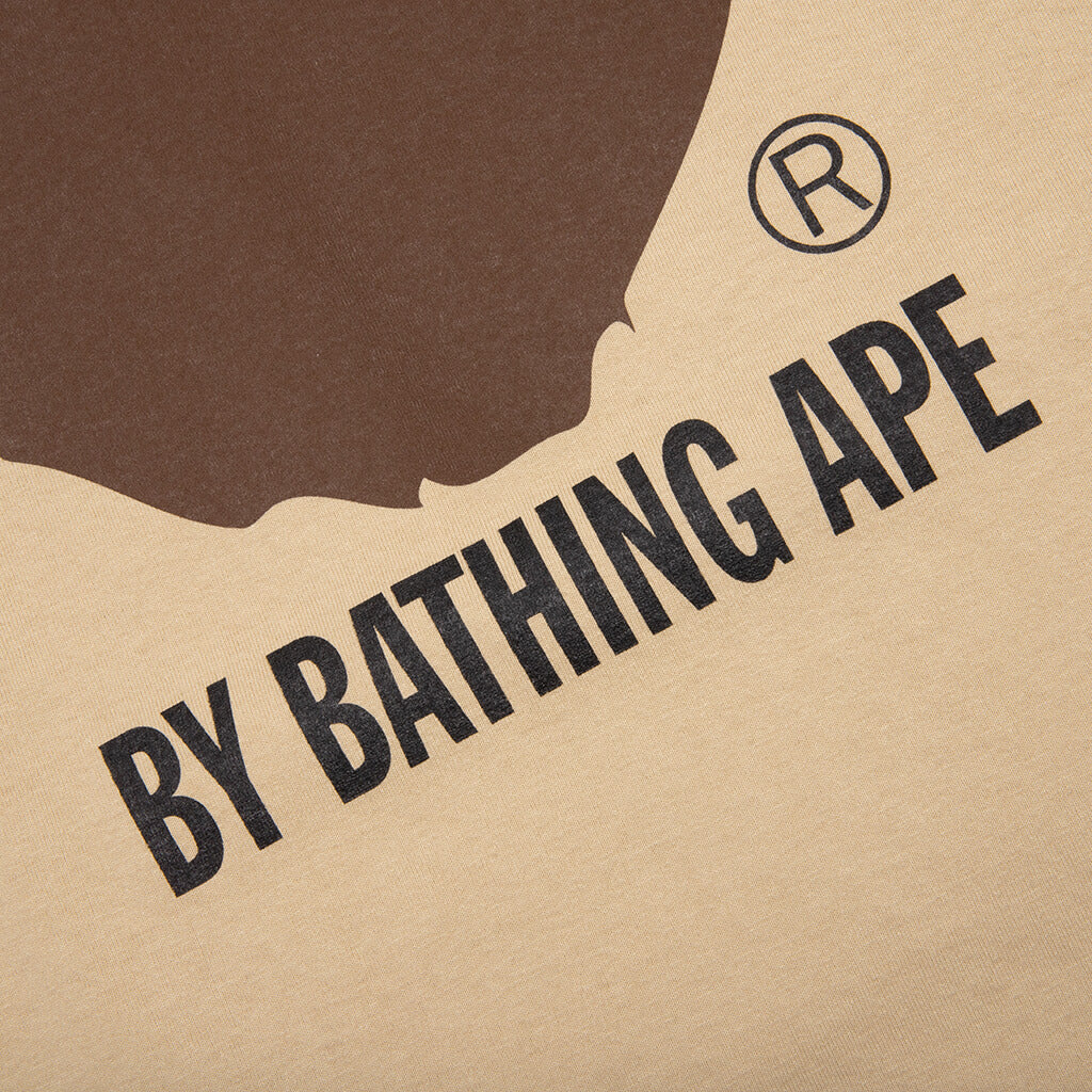A BATHING APE By Bathing Ape L/S Tee - Beige