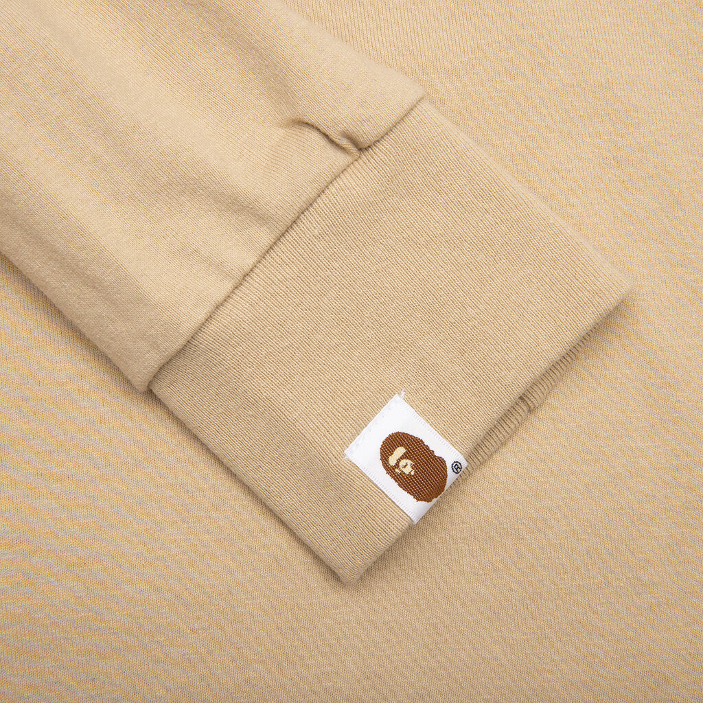 A BATHING APE By Bathing Ape L/S Tee - Beige
