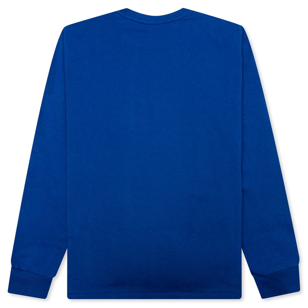 A BATHING APE By Bathing Ape L/S Tee - Blue