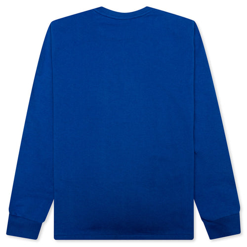 A BATHING APE By Bathing Ape L/S Tee - Blue