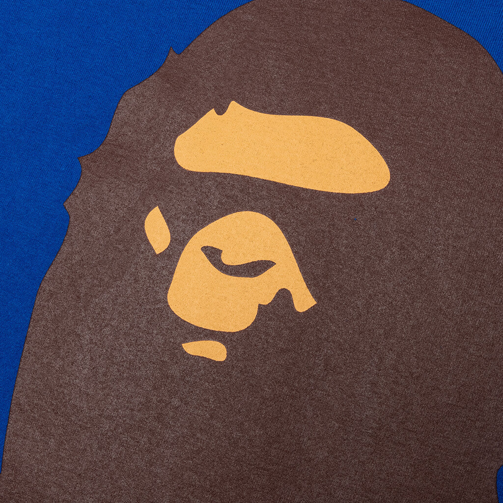 A BATHING APE By Bathing Ape L/S Tee - Blue