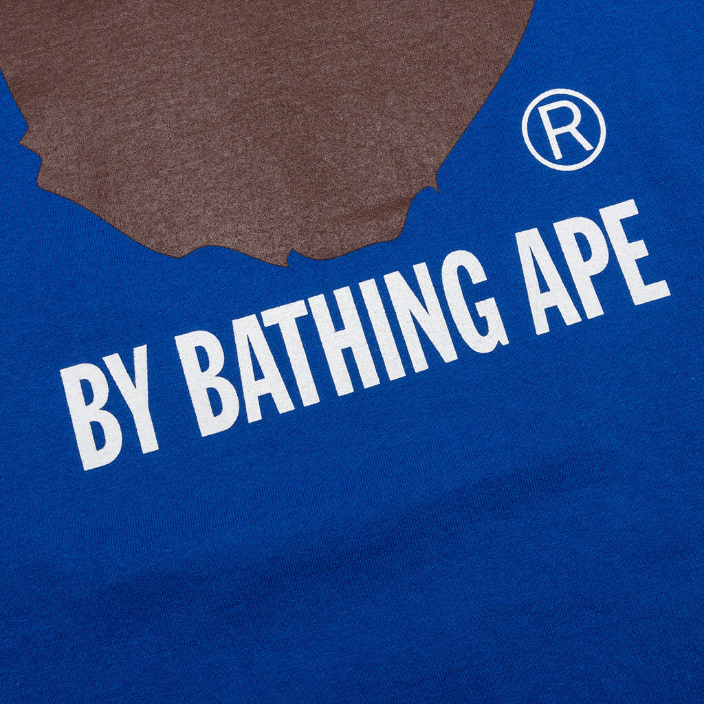 A BATHING APE By Bathing Ape L/S Tee - Blue