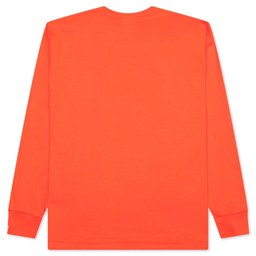 A BATHING APE By Bathing Ape L/S Tee - Orange