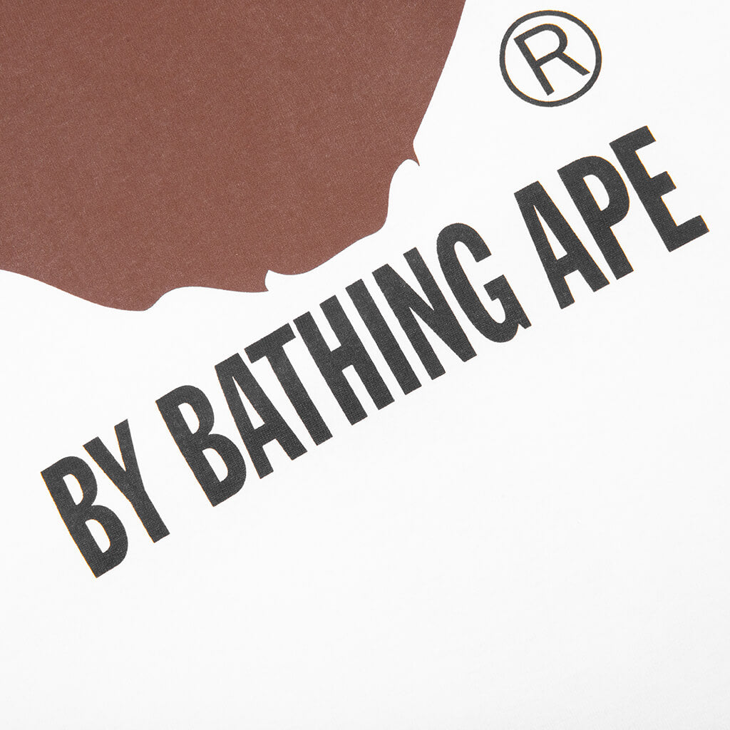 A BATHING APE By Bathing Ape L/S Tee - White